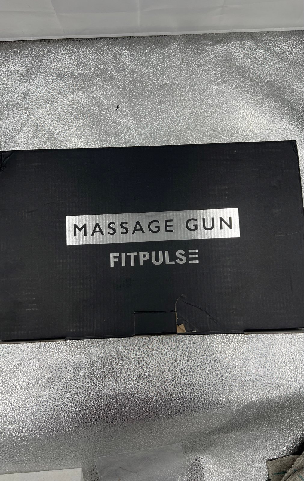 FITPULSE Massage Gun Percussion Deep Muscle 10 Heads 30 Speeds Orange New Sealed