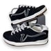 Vans Swirl Skate Shoes Black/White Suede Women's 9.5