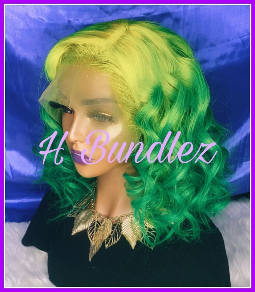 Virgin lace front wig