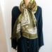 Handmade pure silk scarf