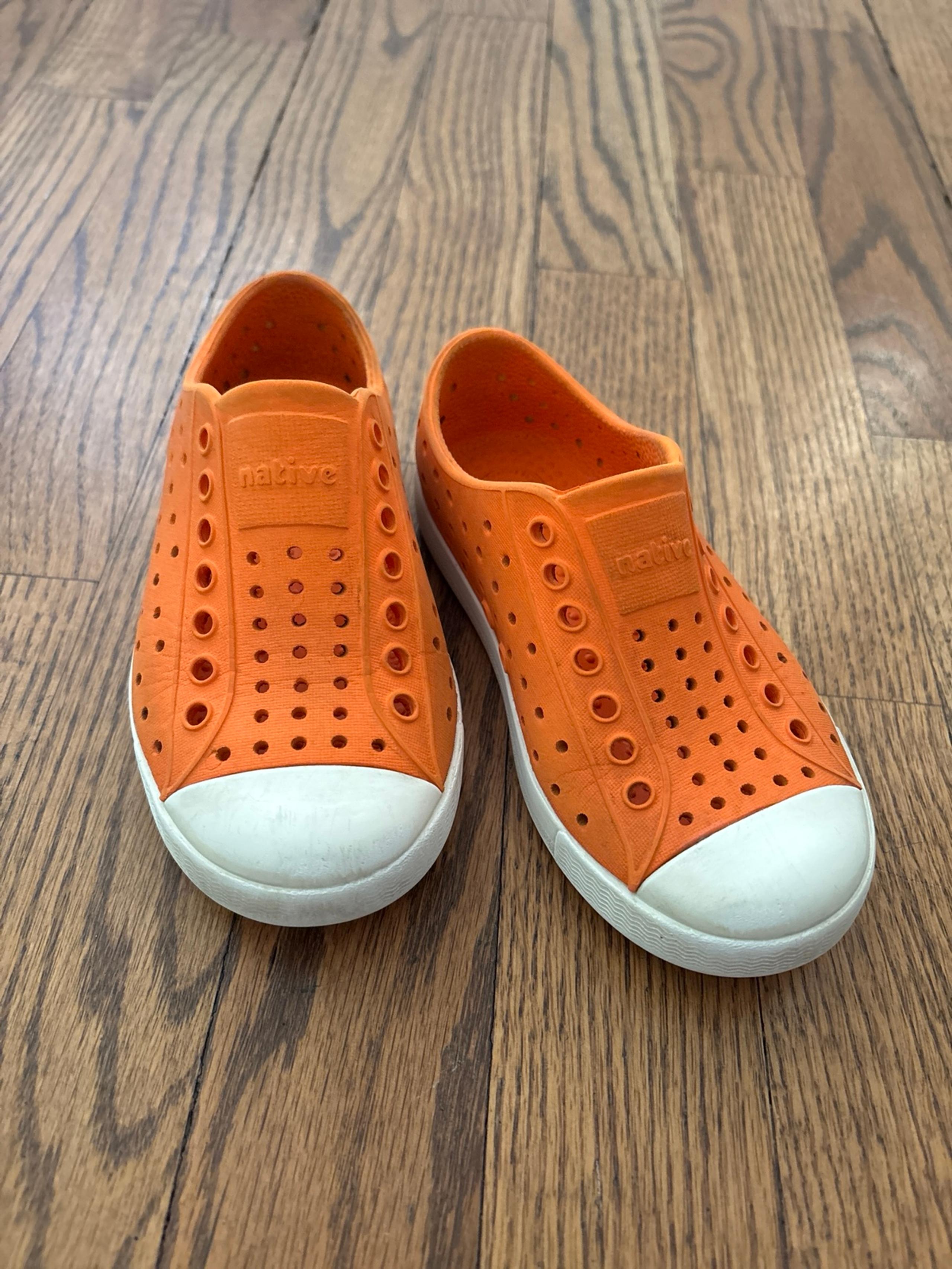 Orange Native Shoes 9