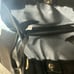 Trina Turk Small Gathered Tote/Shoulder Strap W/ Attached Wristlet Purse Black