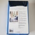 Ralph Lauren Georgica Branford Blue White 100% Linen Euro Sham