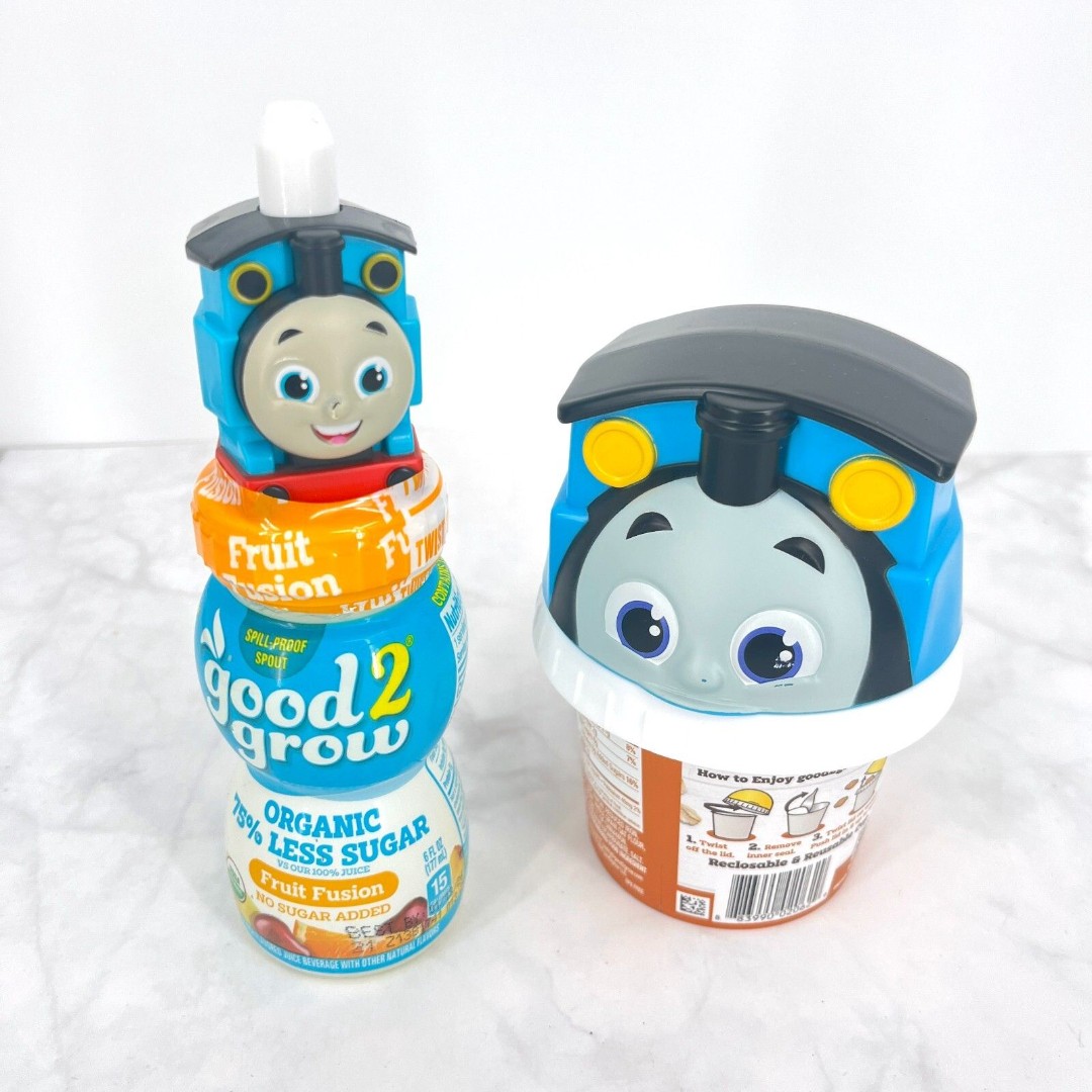 Good2Grow Thomas The Tank Engine Train Snackers & Juice Good 2 Grow NEW