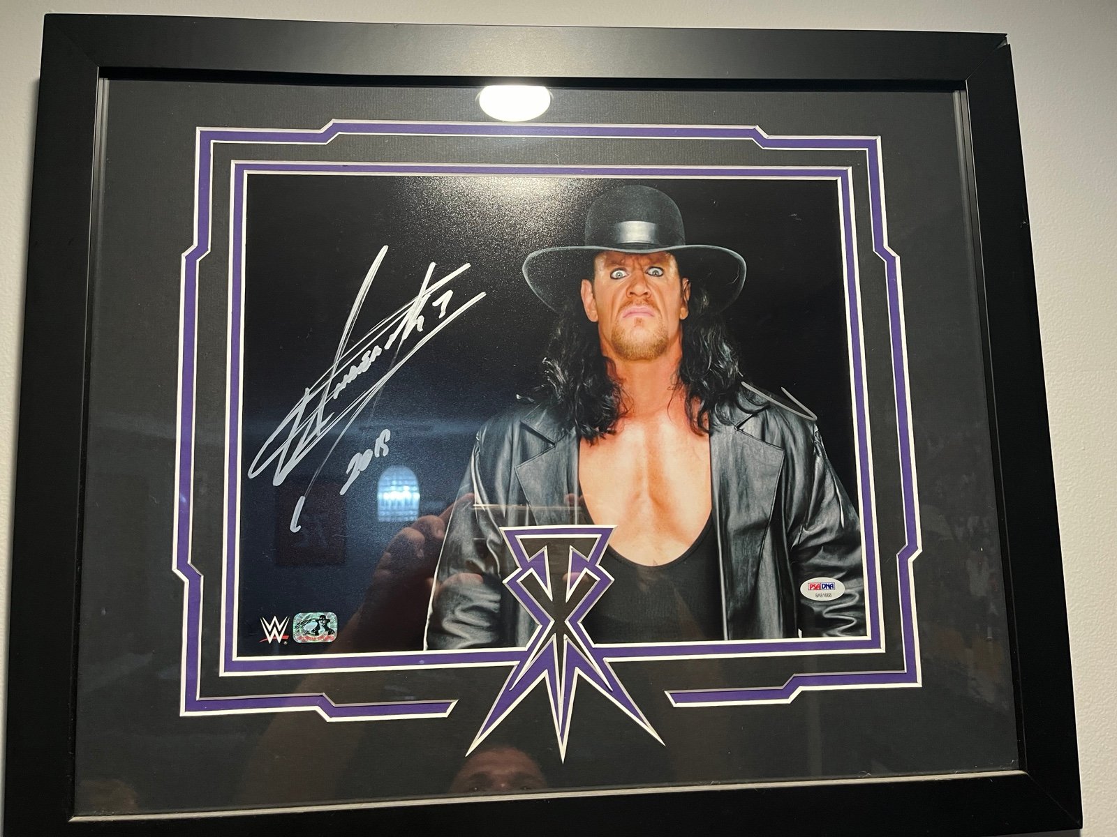 The Undertaker signed photo