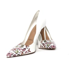 ALDO Women's Lala Pointed Toe Butterfly Print Pumps Size 6.5 NWOB