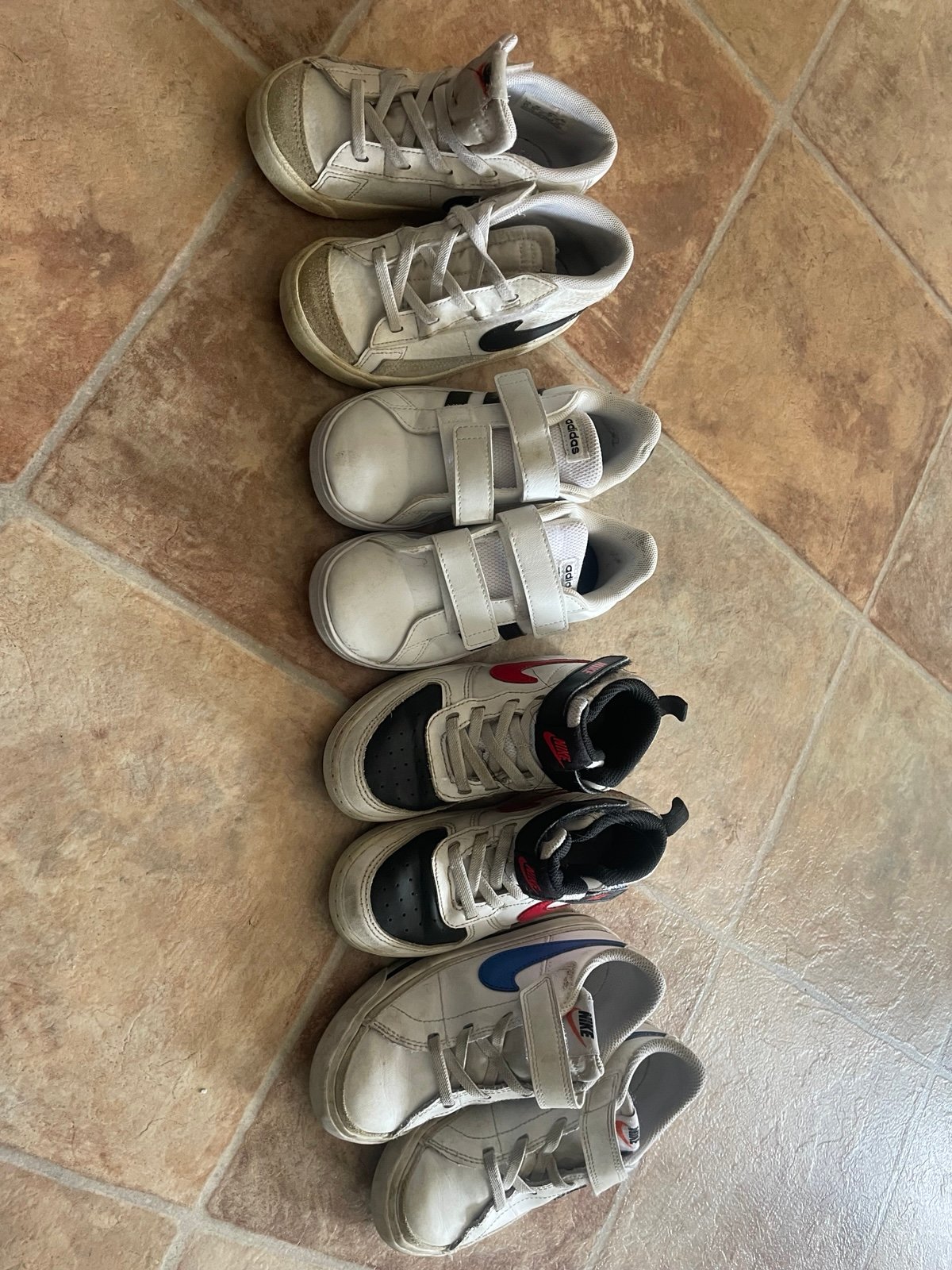 Toddler Boys Nikes Lot