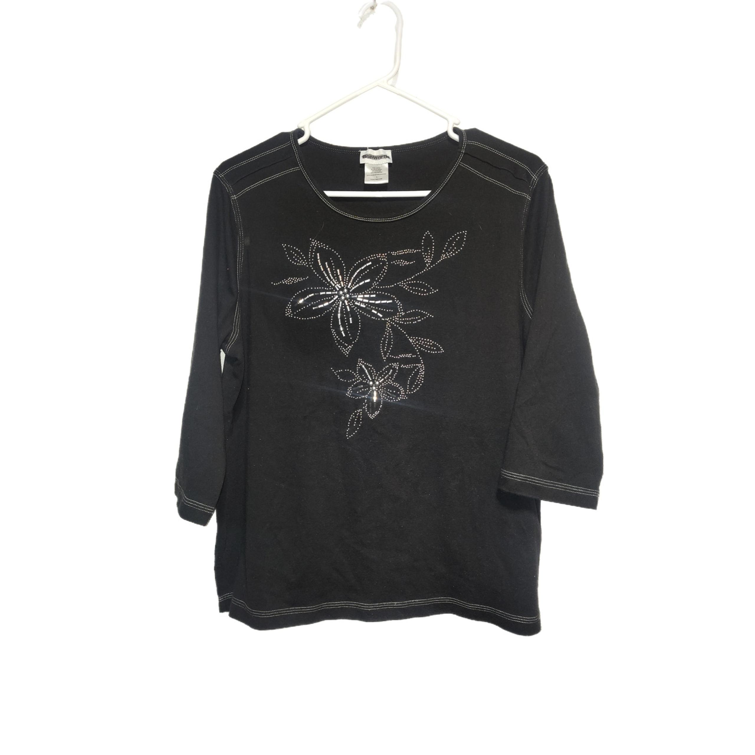 Bon Worth Women's Shirt Size Large