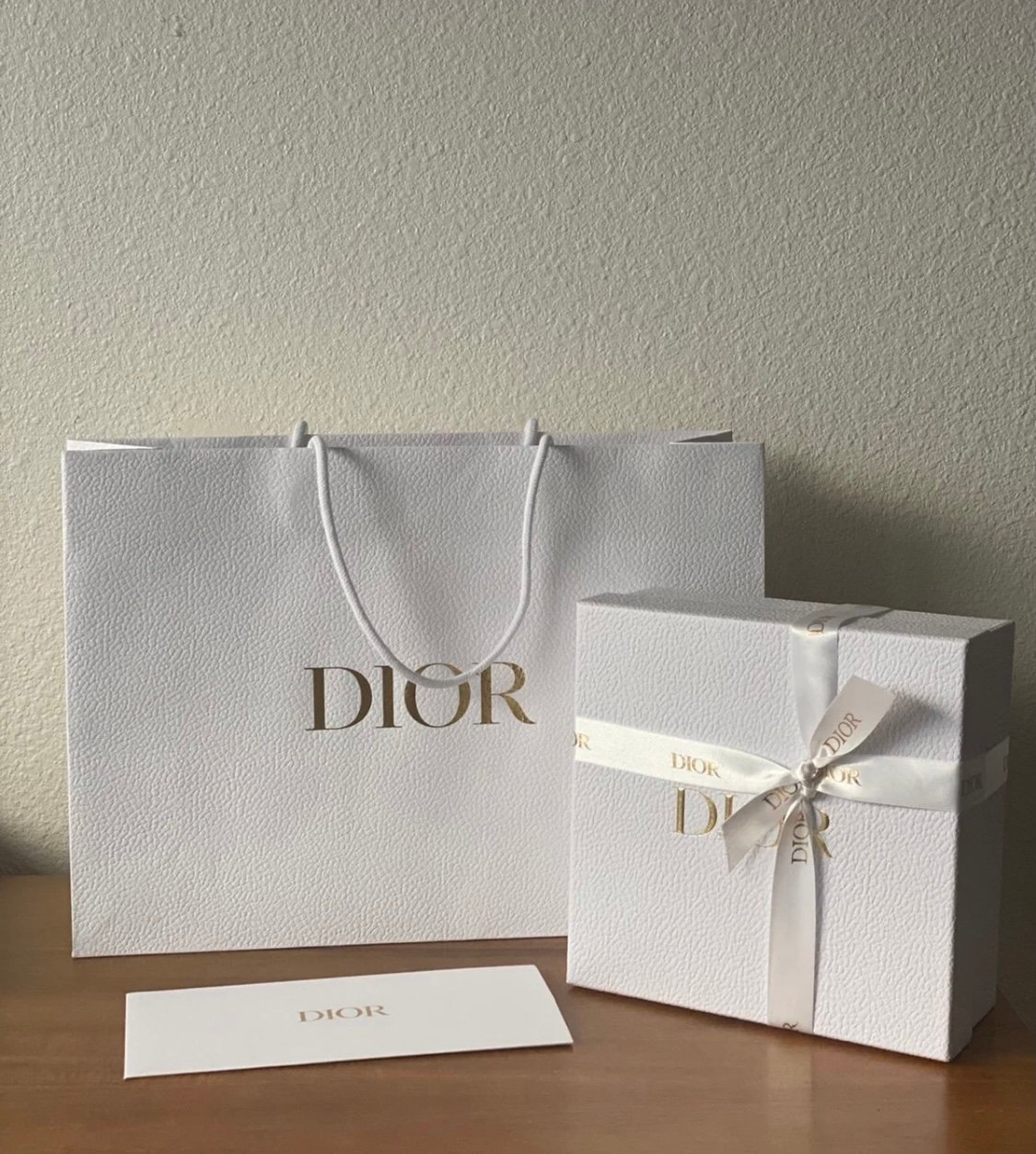 DIOR EMPTY BOX & LARGE PAPERBAG