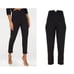 Pretty Little Thing Women's Elenor High Waisted Tapered Trousers Black Size 8 NW