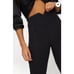 Pretty Little Thing Women's Elenor High Waisted Tapered Trousers Black Size 8 NW