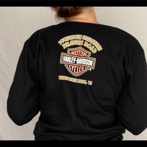 NWT Vintage Harley Davidson sweatshirt says XL but fits more like a large