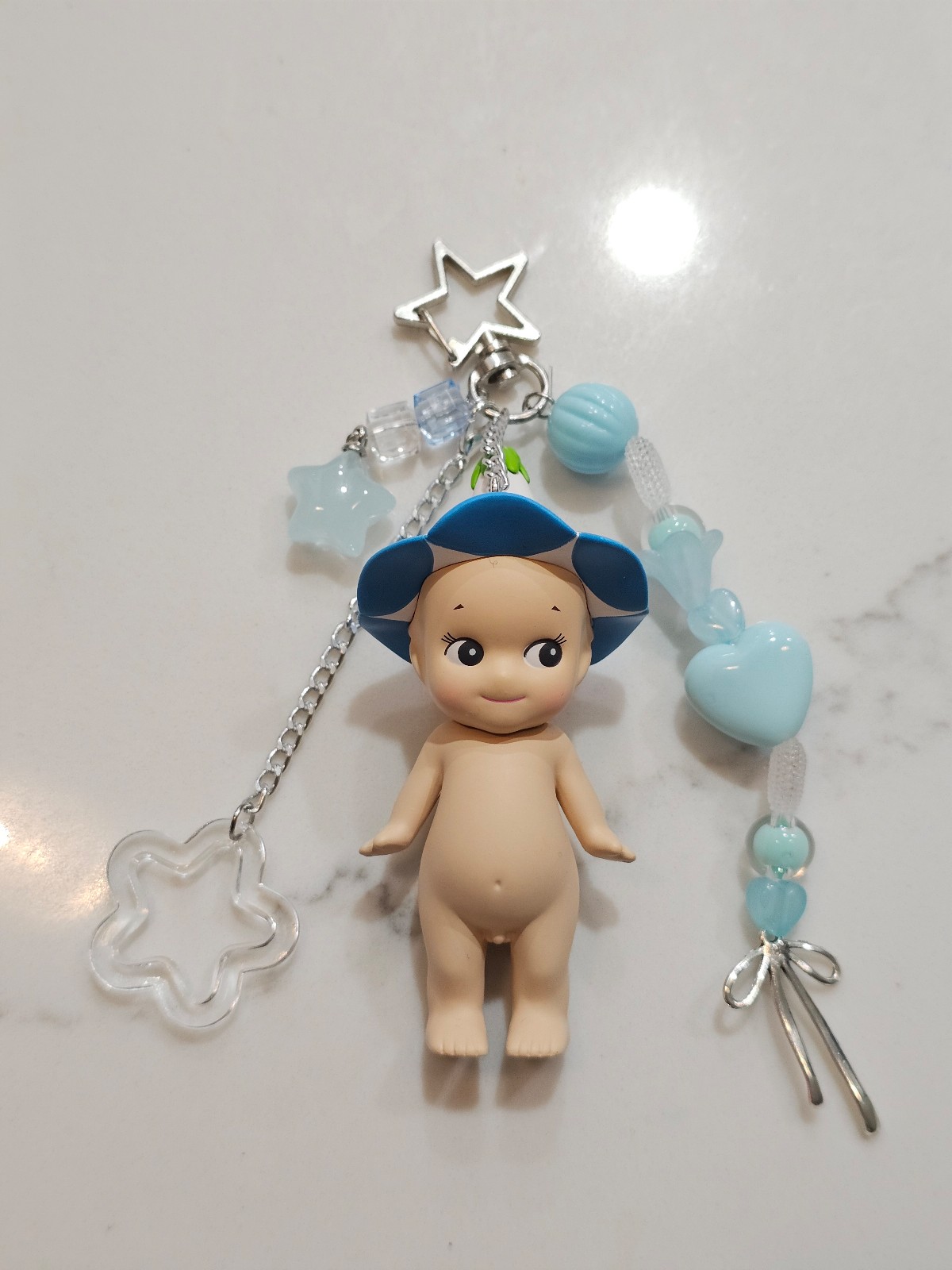 Sonny Angel Morning Glory Flower #2 Keychain