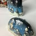 Christmas Light Up House and Decorating Snow Candle