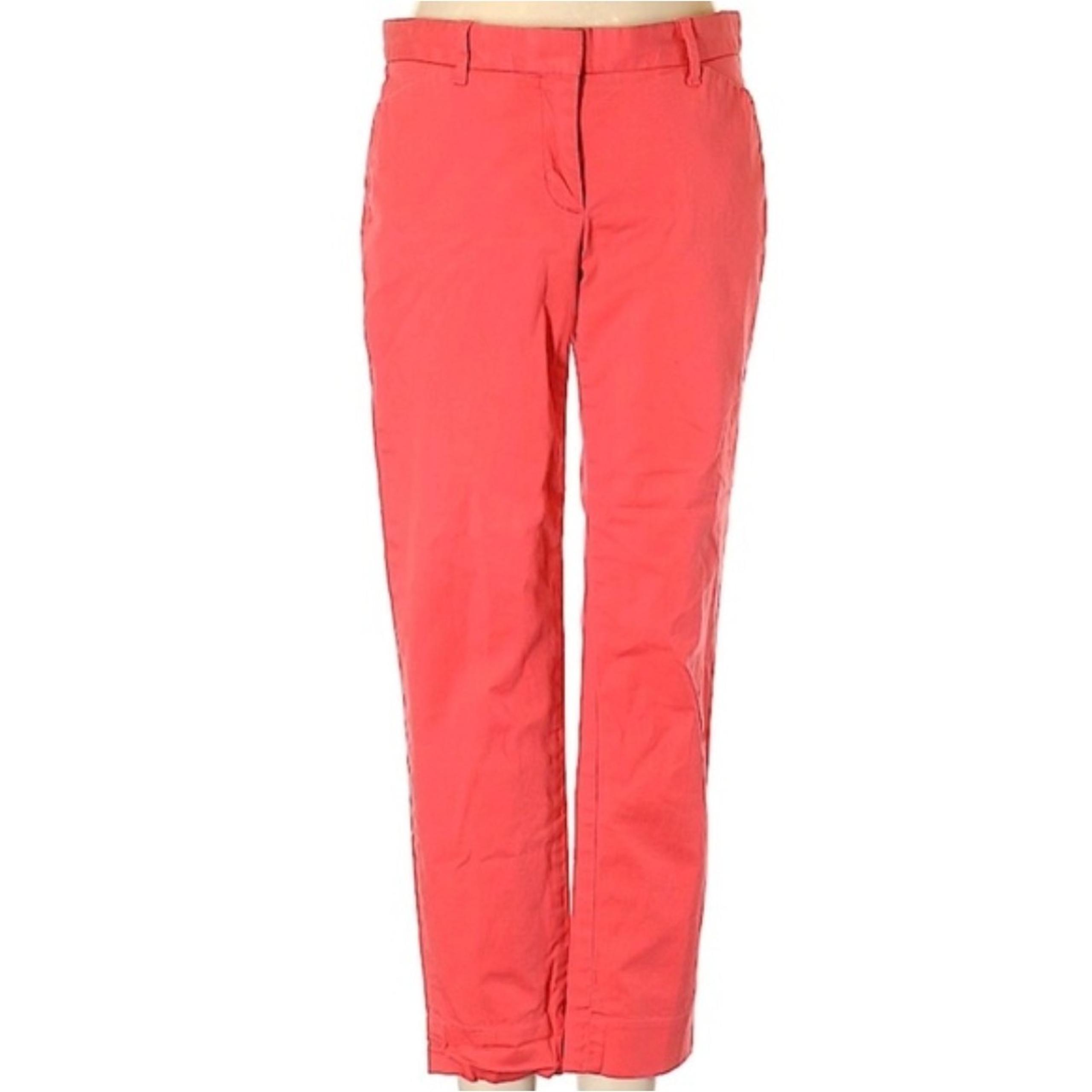 GAP Coral Chino-Khaki Ankle Pants 2