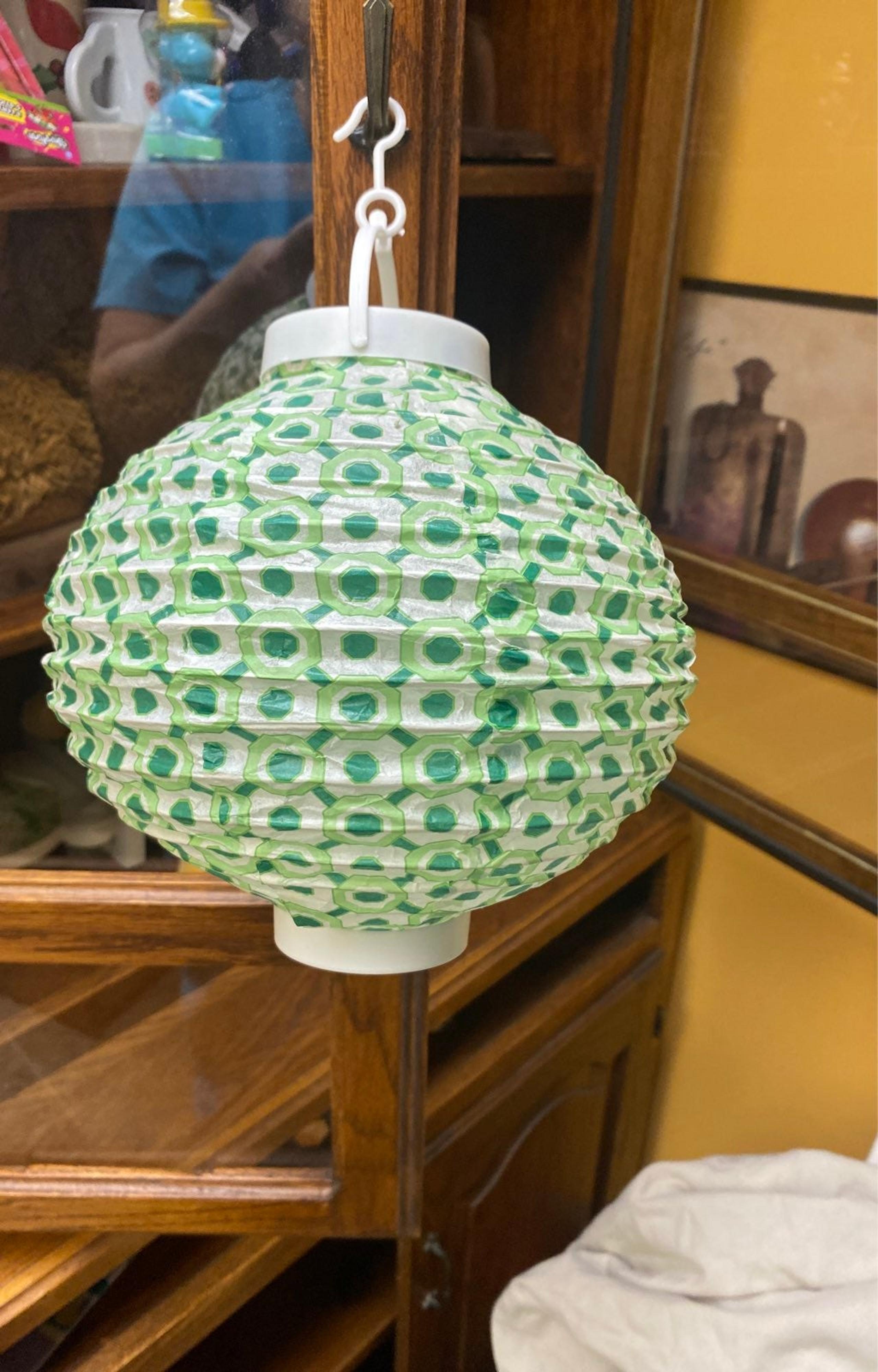 St patricks paper lantern