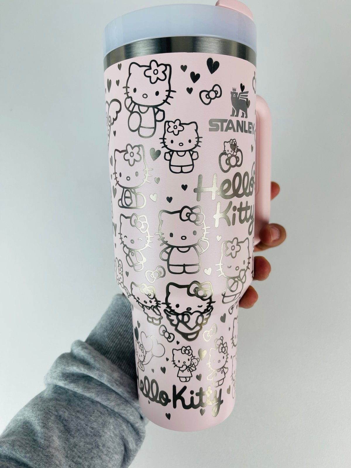 Stanley 40oz Tumbler Hello Kitty Engraved!