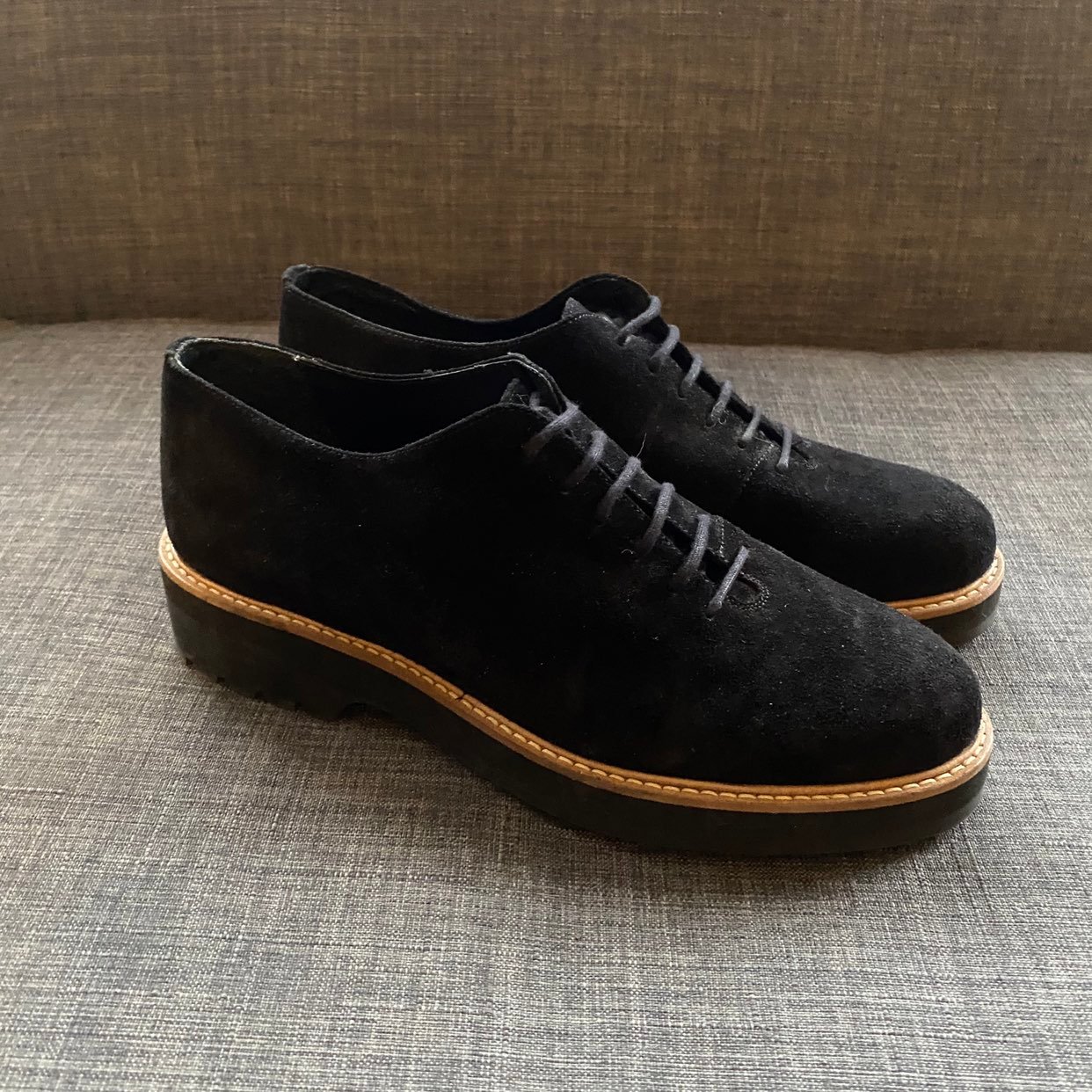JAMIE PHILIP Paris women’s suede loafers shoe