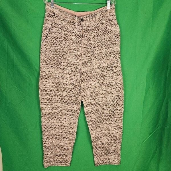 NWT Free People Womens Cozy Knit Trousers Pants Medium