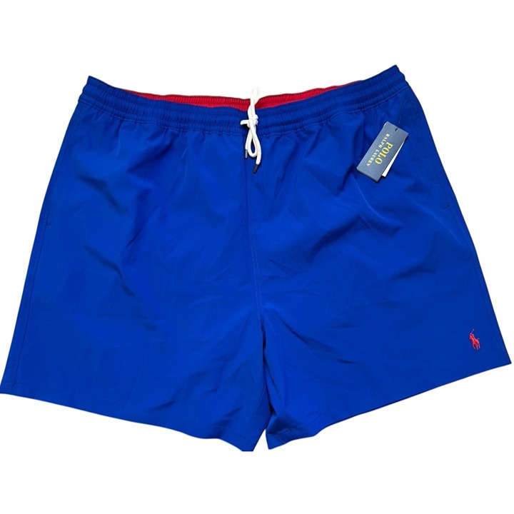 Polo Ralph Lauren 2XLT Swim Trunks Mens Lined Shorts Pockets Drawstring Pony