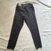 WOMANS BLACK PINK ACTIVE LEGGINGS