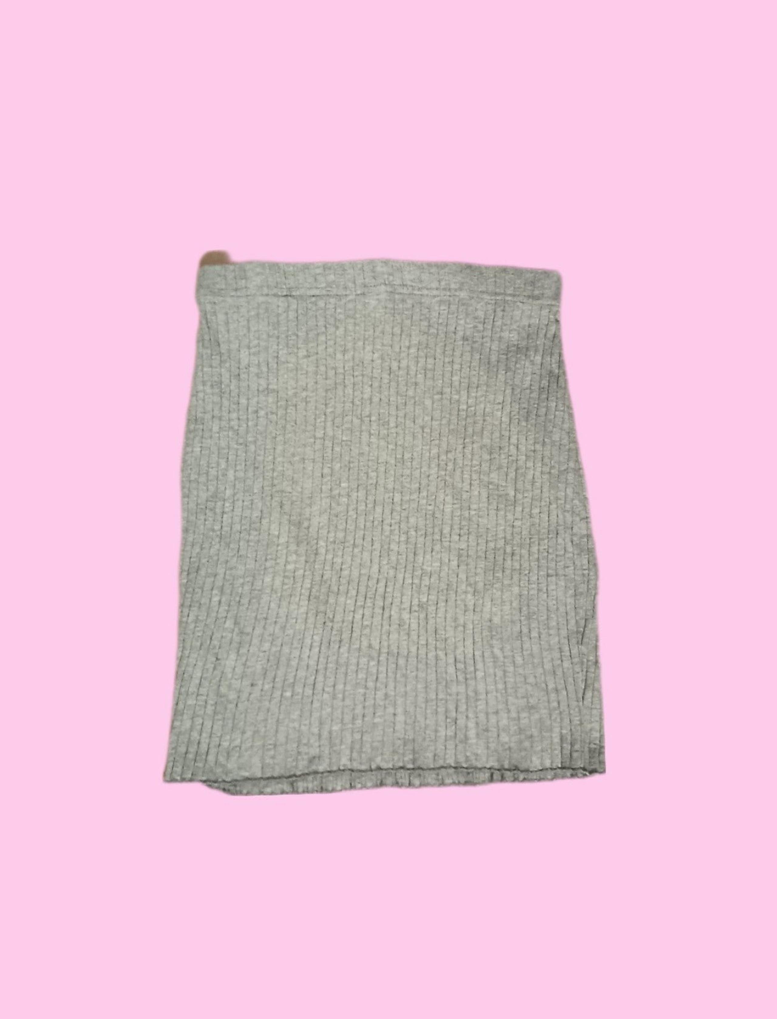 SHEIN Ribbed pencil skirt