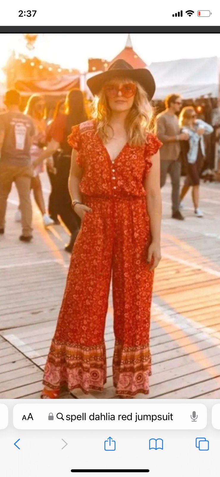 Spell dahlia Jumpsuit