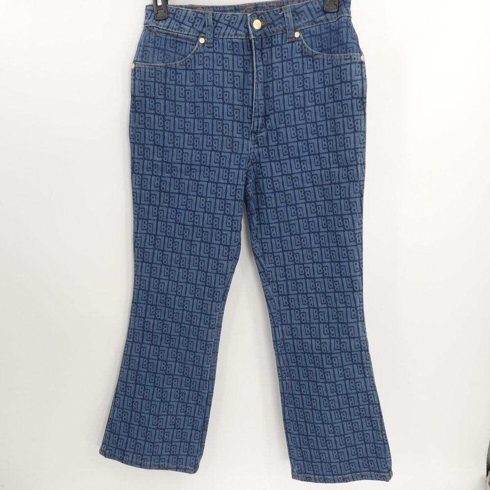 Leon Bridges Wrangler Laser Wrock Flare Jeans Medium Blue Wash Women's 30x28