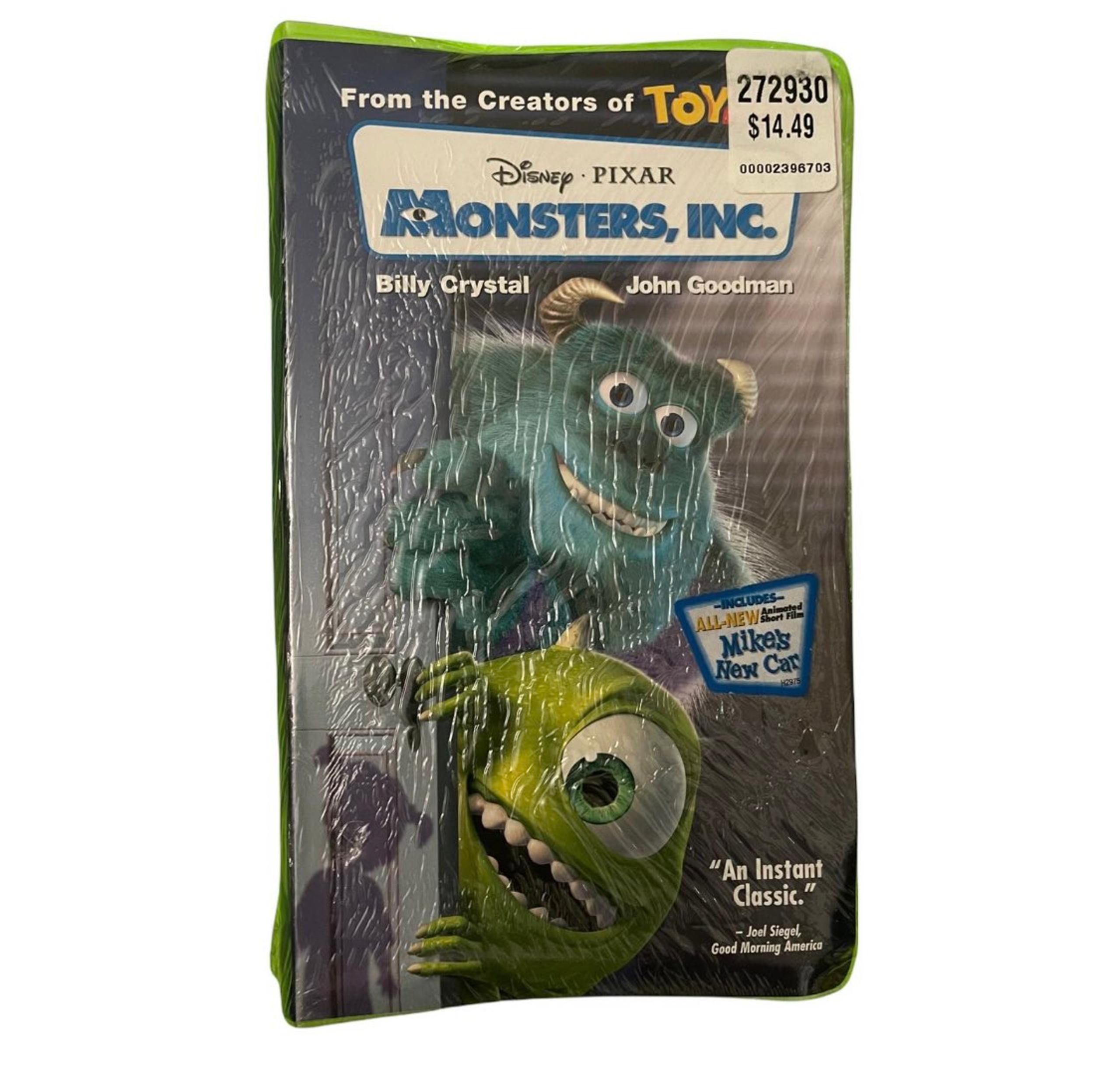 Monster inc vhs