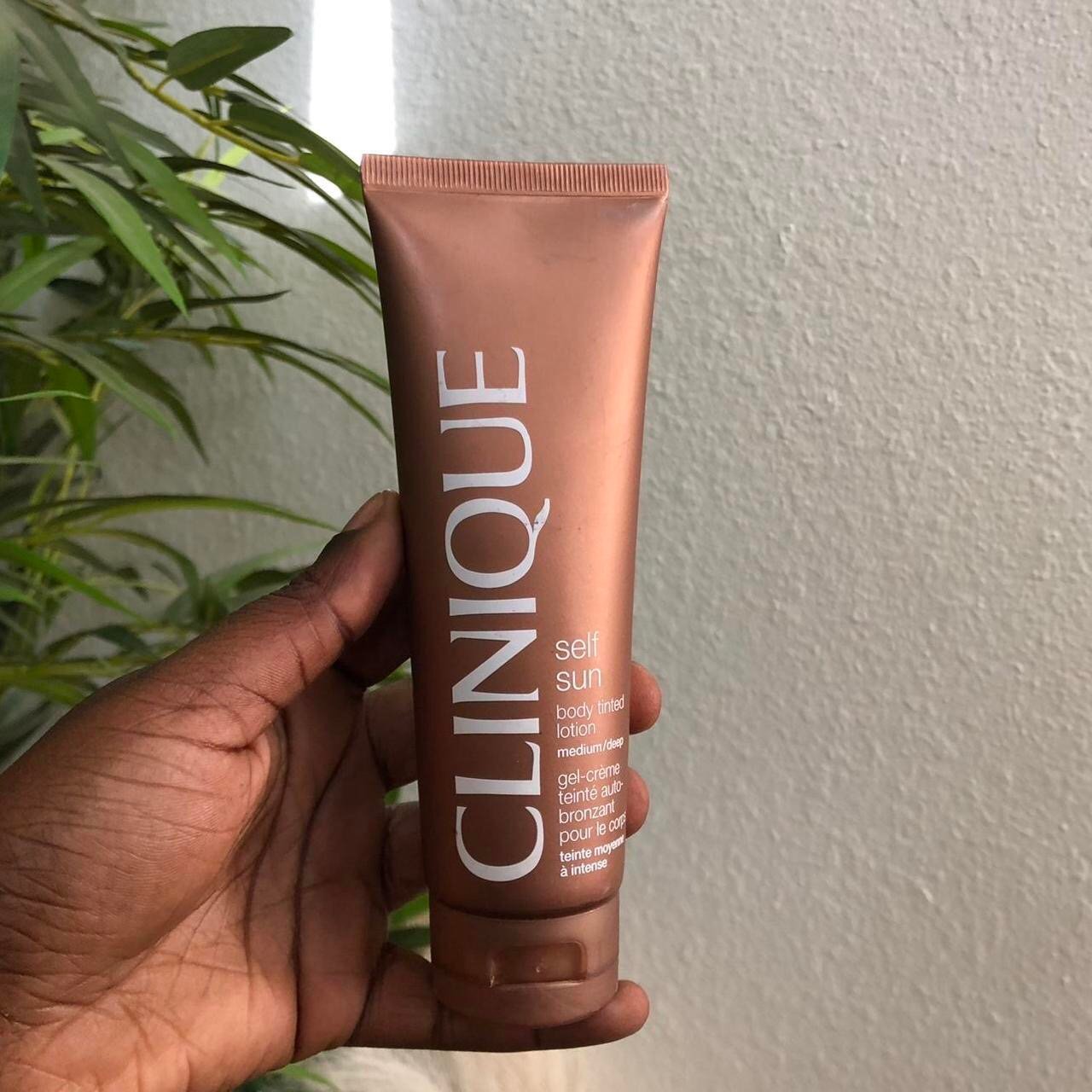 Clinique Self Sun Body Tinted Lotion Light Medium 4.2 fl oz Approx 75% Full