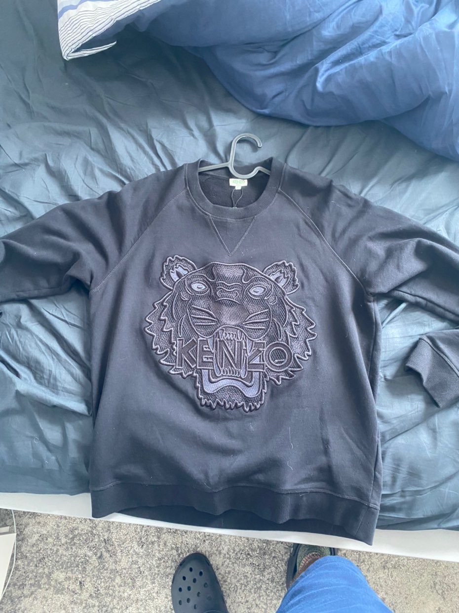 kenzo tiger crewneck sweaters