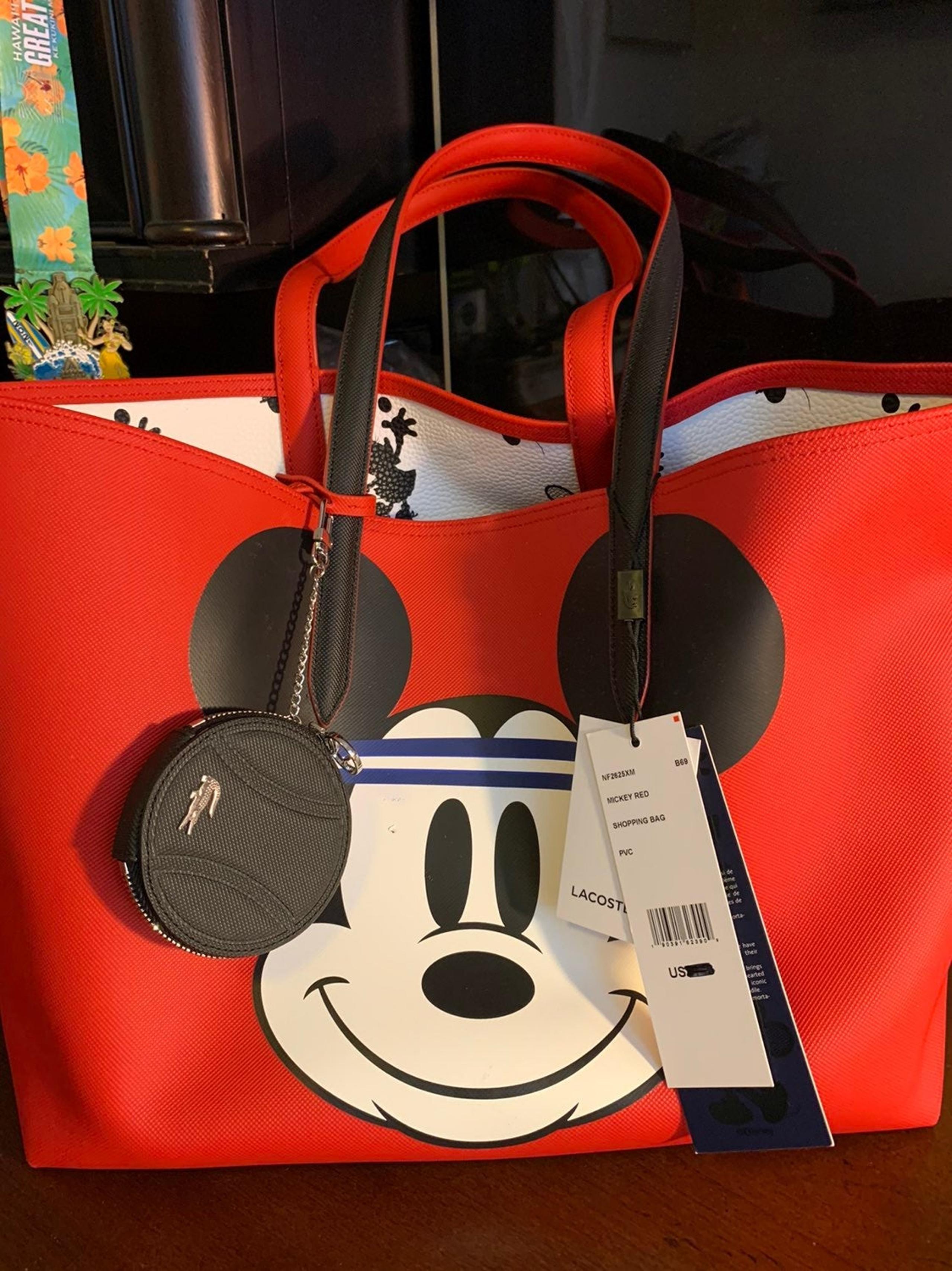 Disney Lacoste tote bag