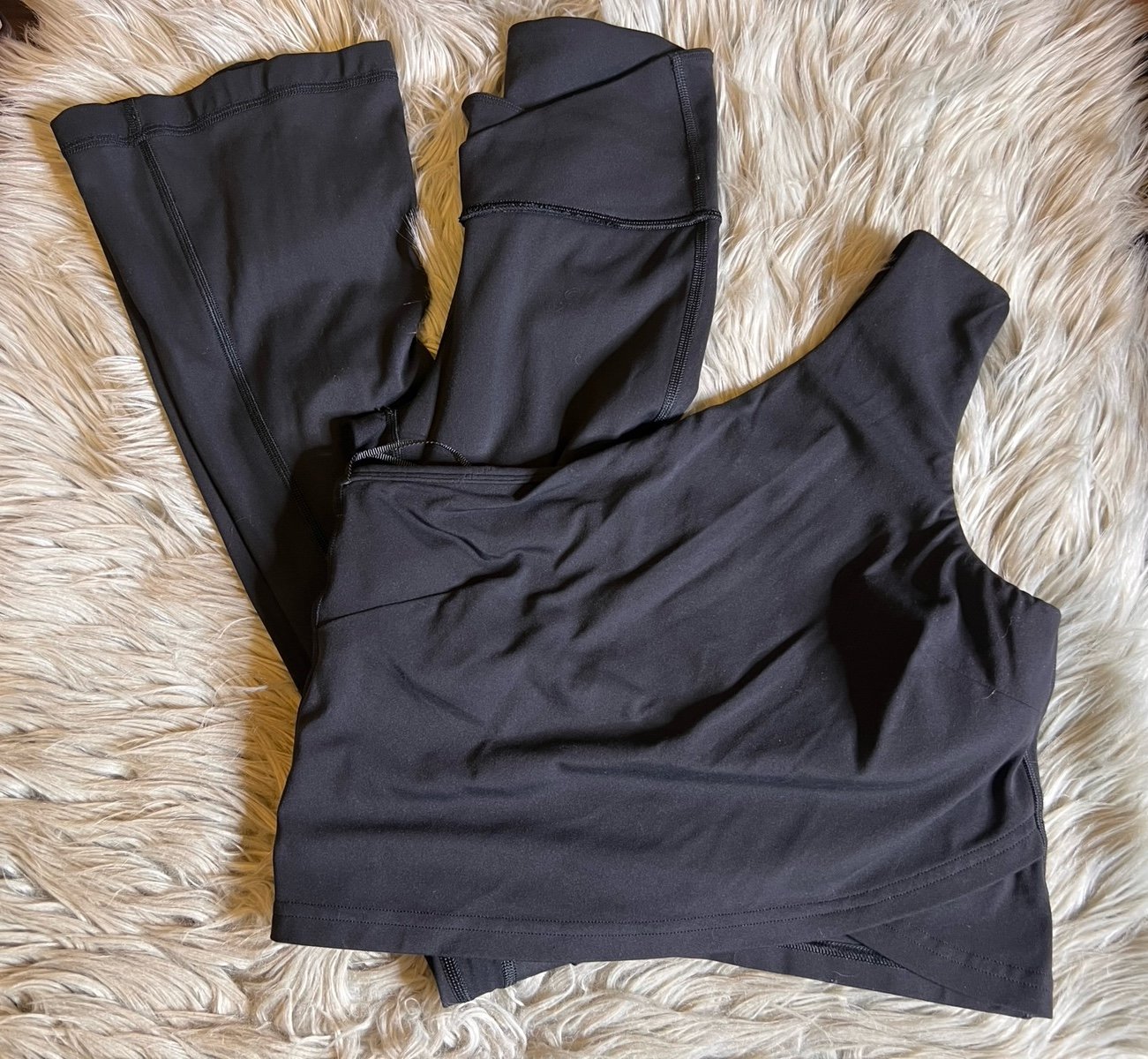 Like new lululemon asymmetrical set Nulu