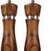 2 Pack Acacia Wood Salt and Pepper Grinder Set,with Ceramic/Stainless Steel Core
