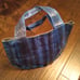 Snakeskin Tote Bag Designer Style Blue Shoulder Bag Purse