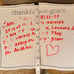 Mary and Martha Ceramic Table Top Dy Erase Easel