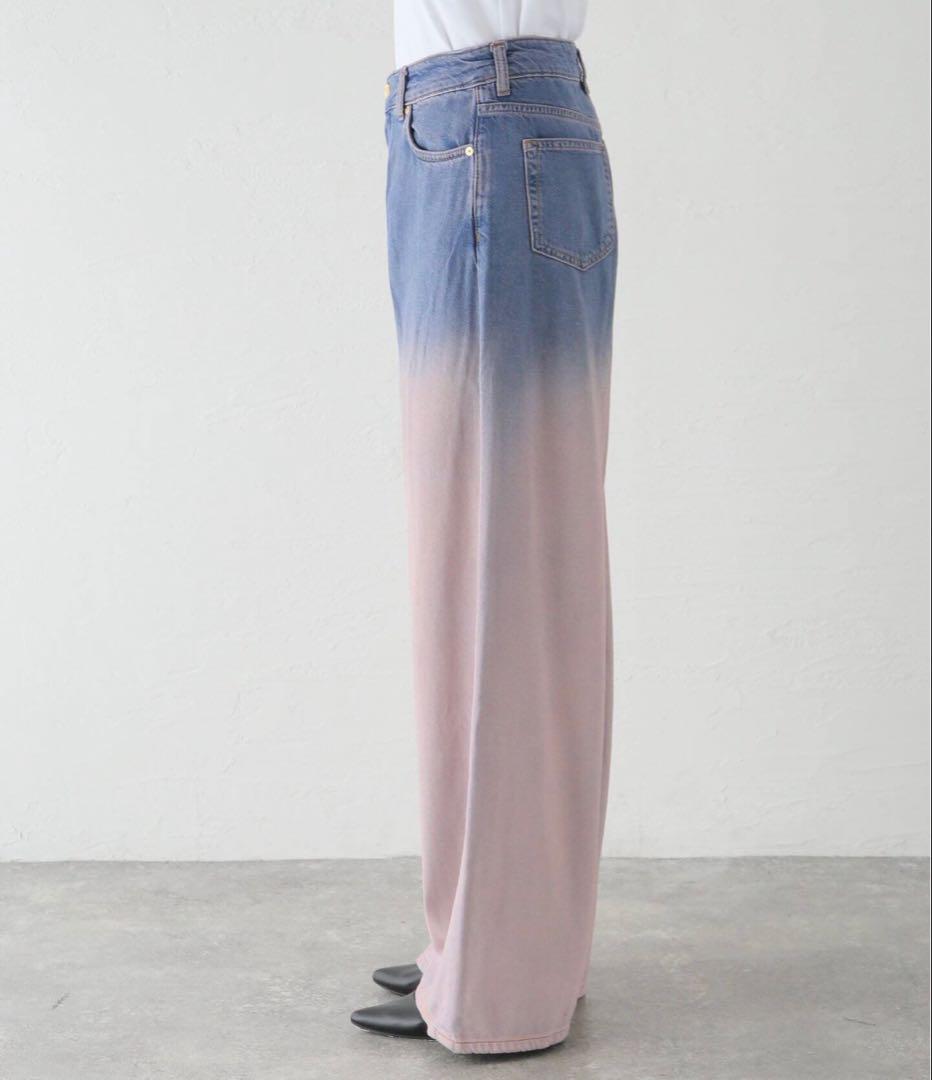 GANNI (Ganni)】 Future Denim Wide Jeans: Denim - Other