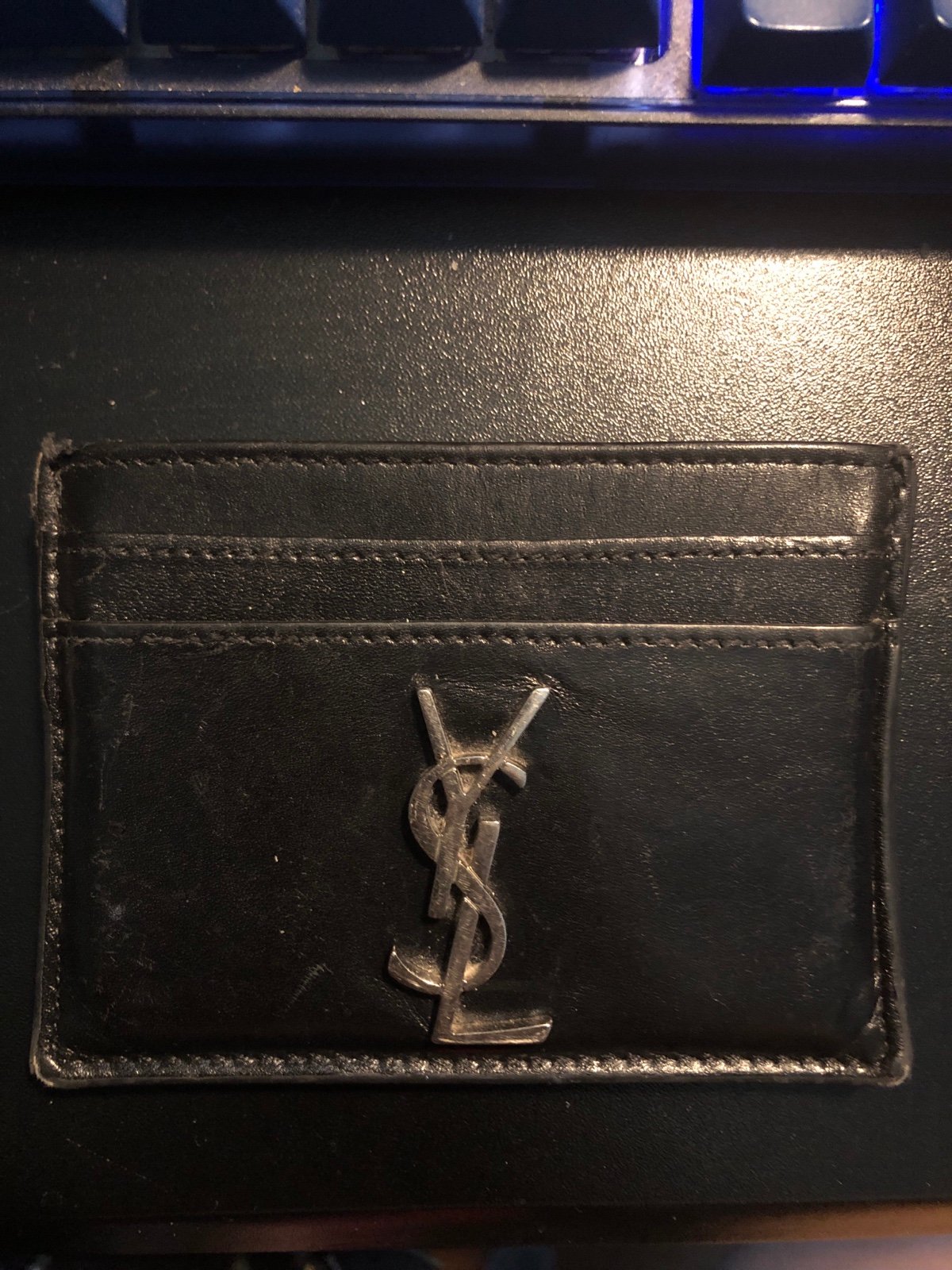 ysl card wallet
