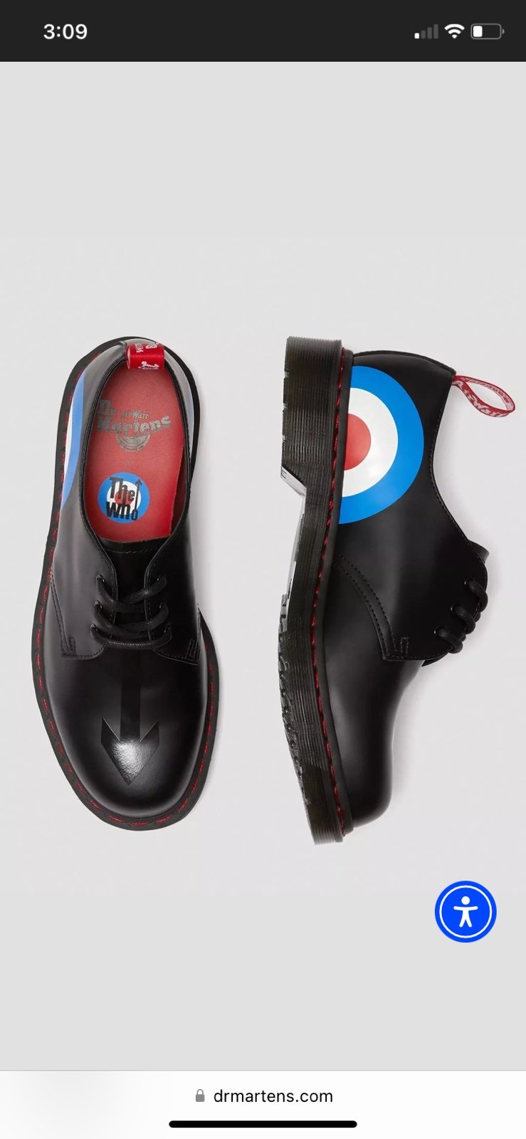 Dr Martens x the who shoes