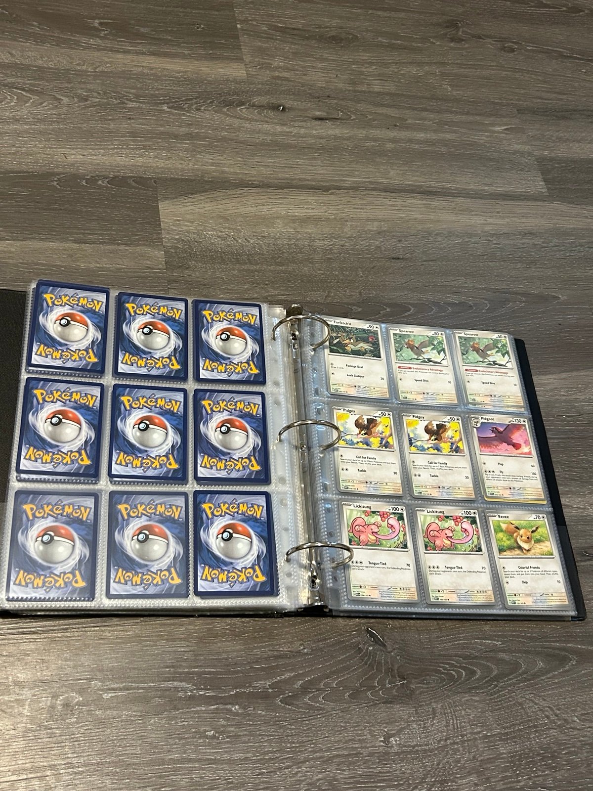300 PLUS POKEMON CARD LOT WITH BINDER