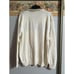 Oscar De La Renta XXL Cream Casual Business Occasion Knit Pullover Sweater
