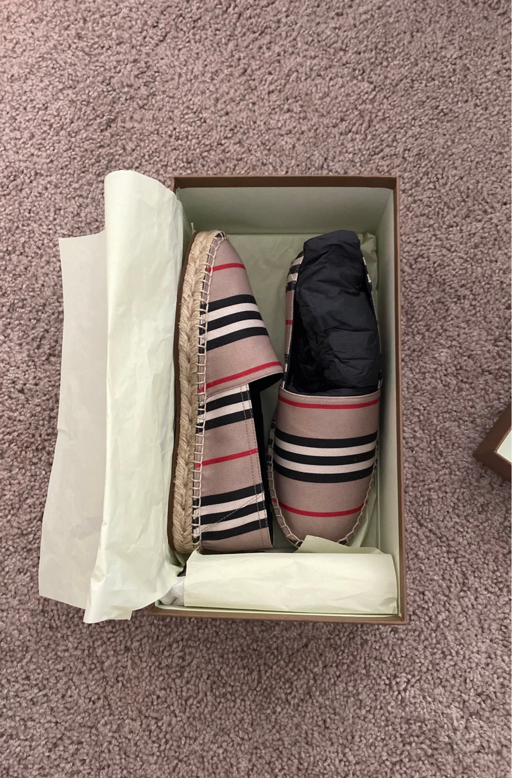 burberry flats