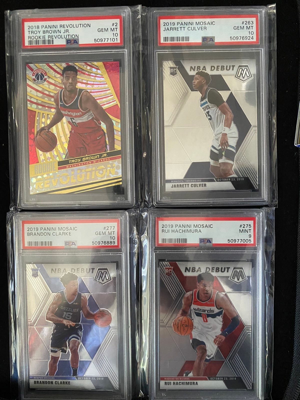 psa 10 NBA cards