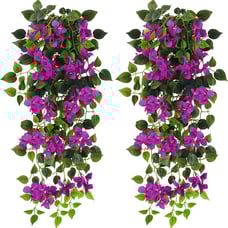 Artificial Hanging Plants Flowers Bougainvillea