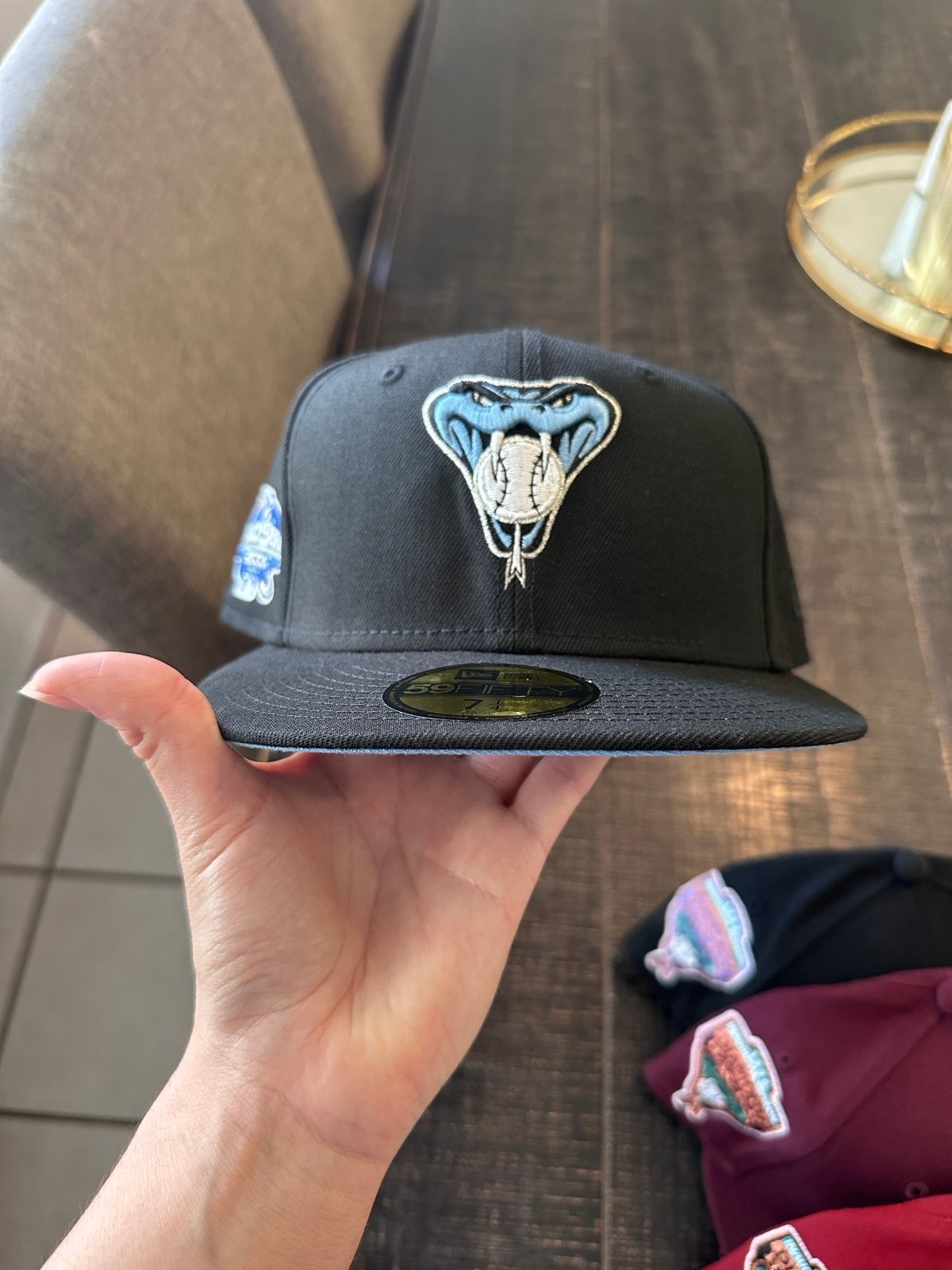 Hat Club Arizona Diamondbacks Fitted Hat Icy