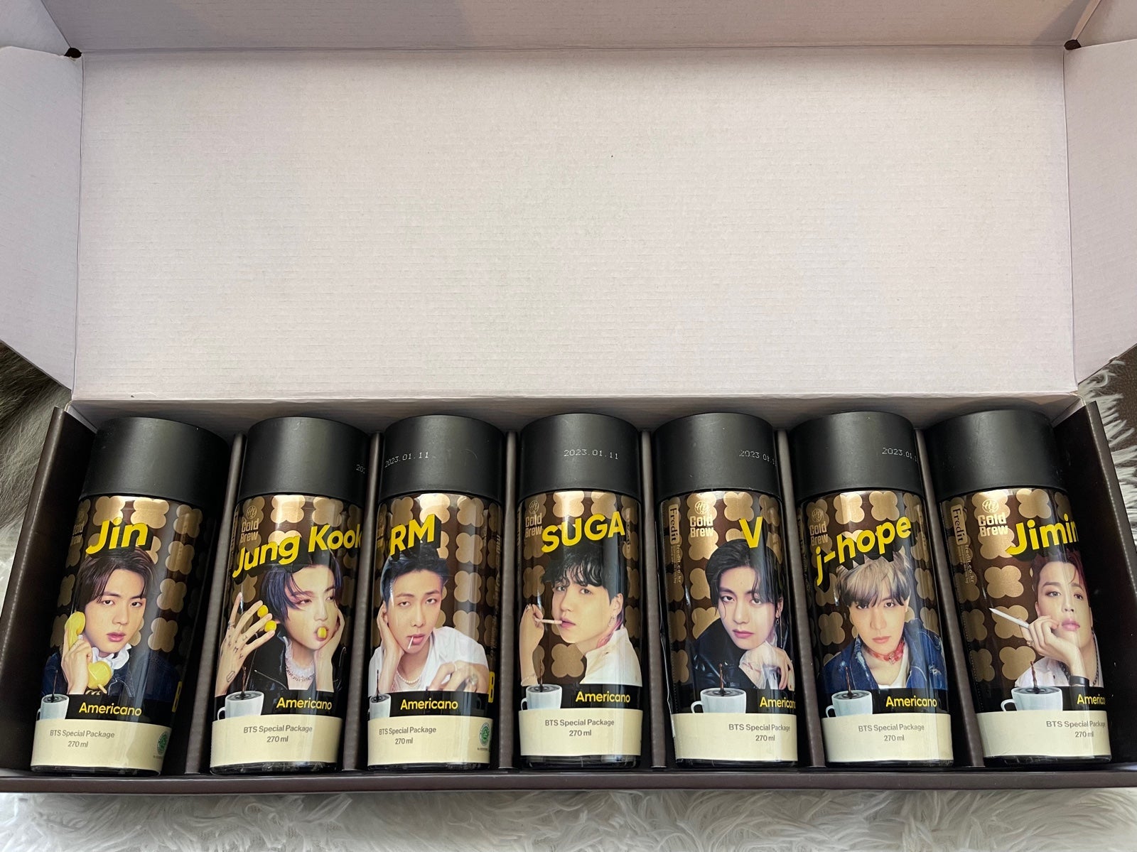 BTS PALDO black Set Version
