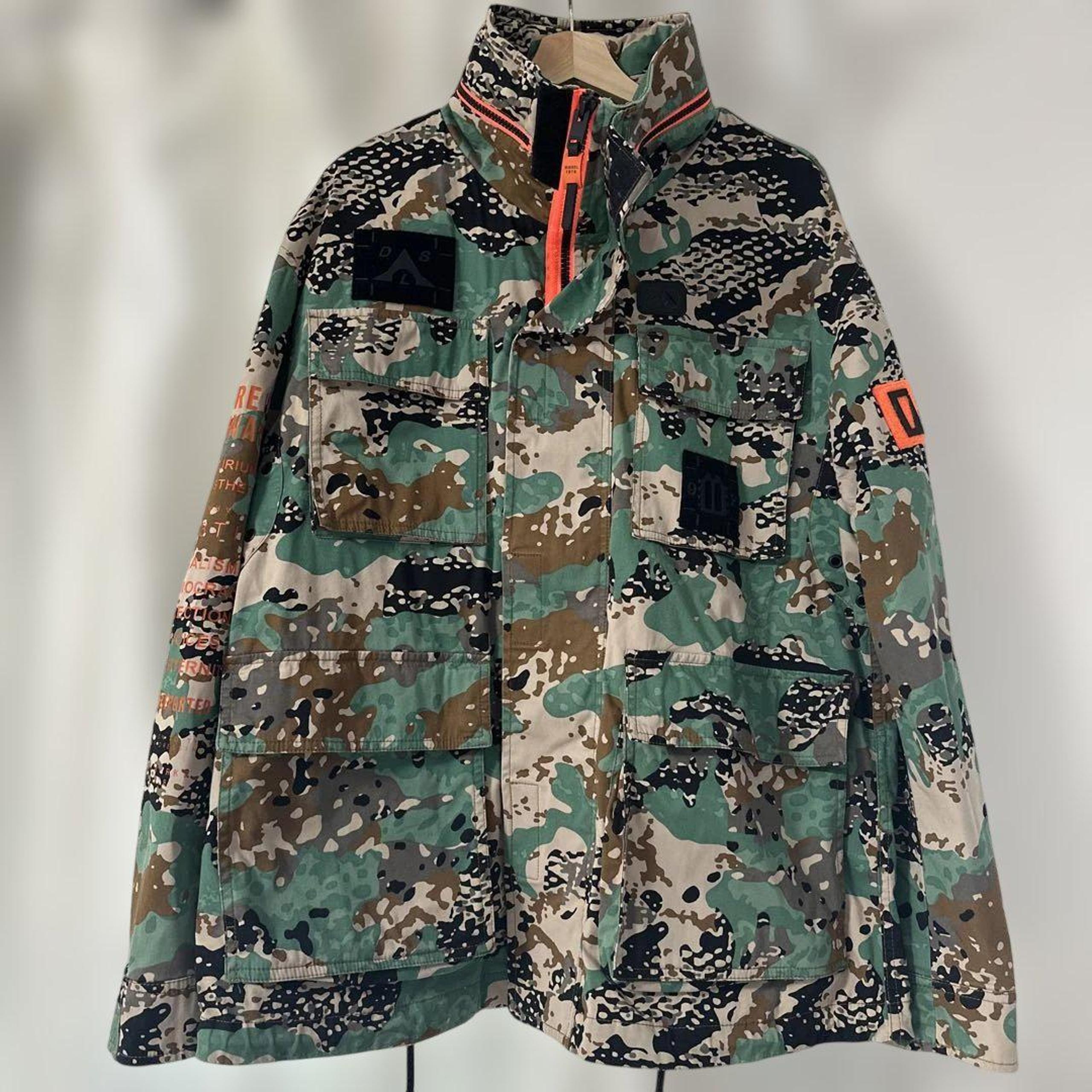 【Excellent Condition】DIESEL / Oversized Military Jacket / Size M