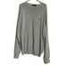Nautica Mens Crew Neck Navtech Sweater Gray Sz 2XL Pullover Long Sleeves Cotton
