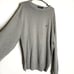 Nautica Mens Crew Neck Navtech Sweater Gray Sz 2XL Pullover Long Sleeves Cotton