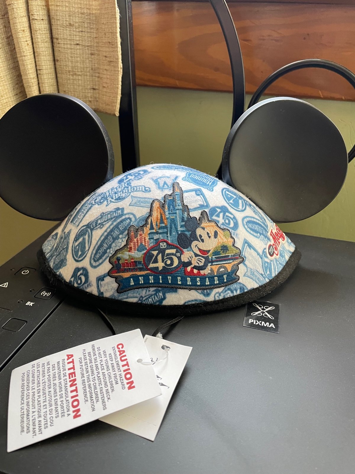Disney 45th Anniversary Mickey Mouse Ears